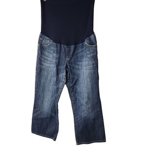 Liz Lange Maternity denim capris Size 8 Womens